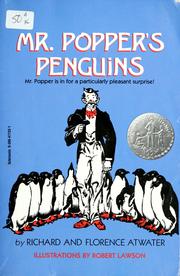 Mr. Popper’s Penguins cover