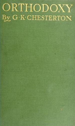 Orthodoxy cover