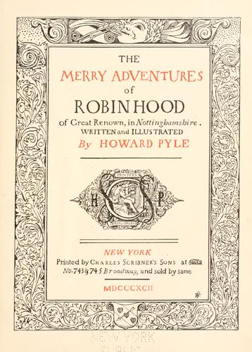 The Adventures of Robin Hood cover