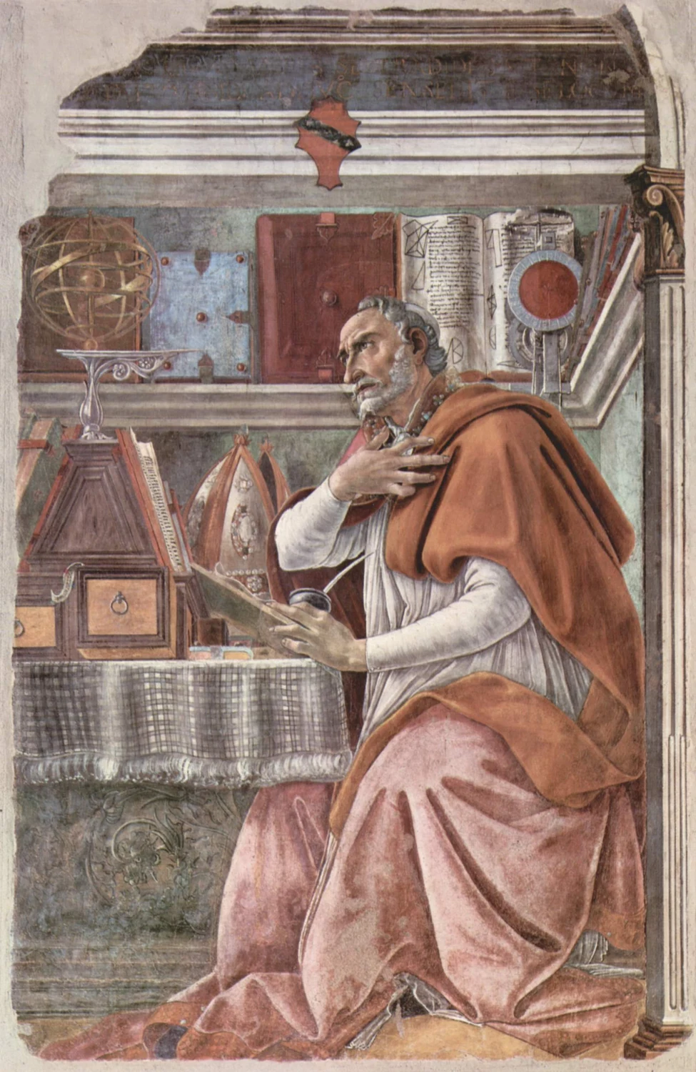 Botticelli — Augustine in his study