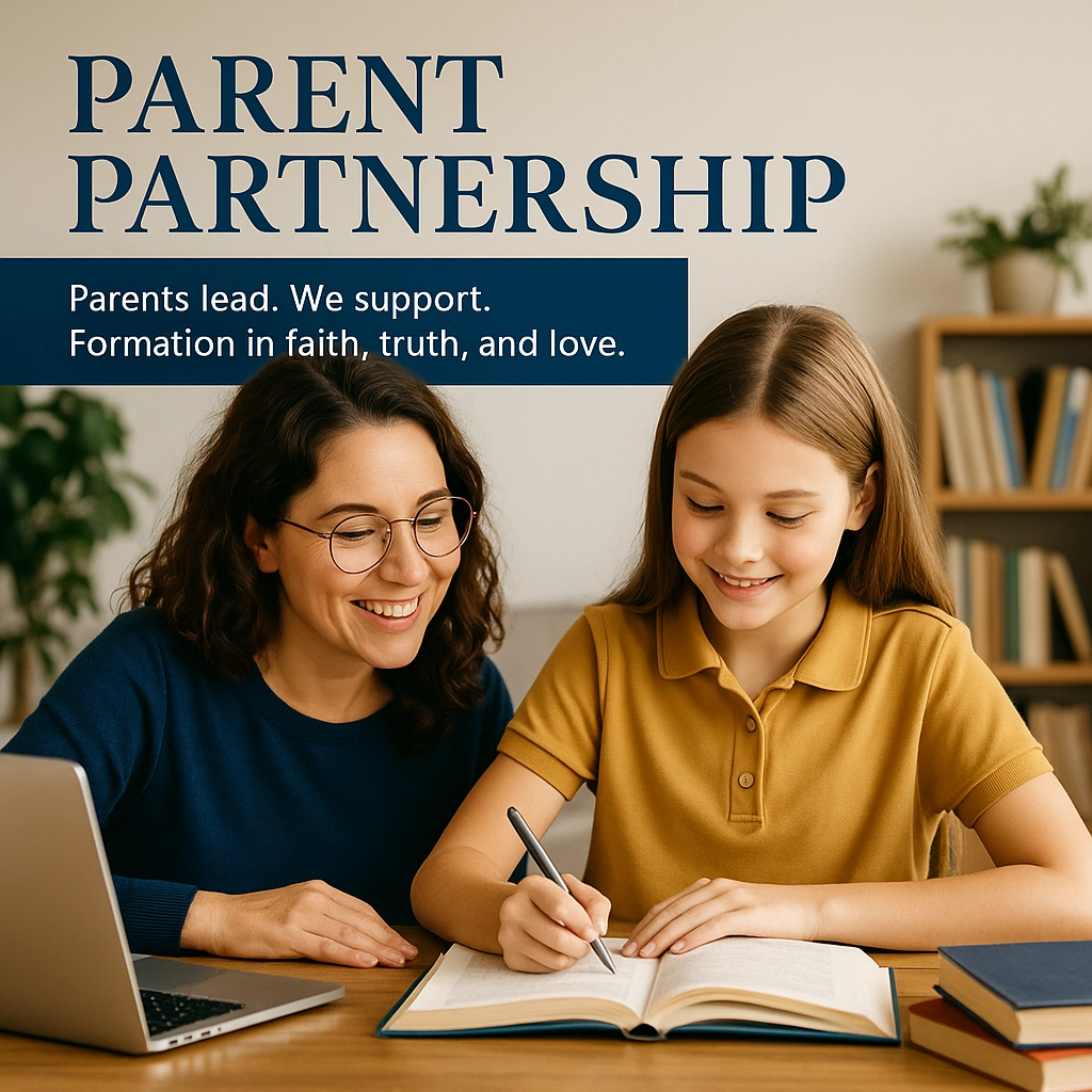 Parent and child learning together